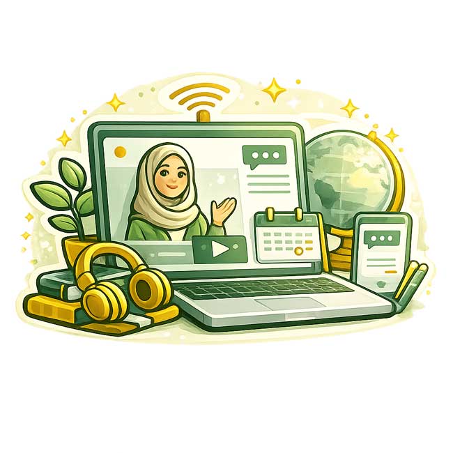 استمتع بالتعلم عبر الإنترنت